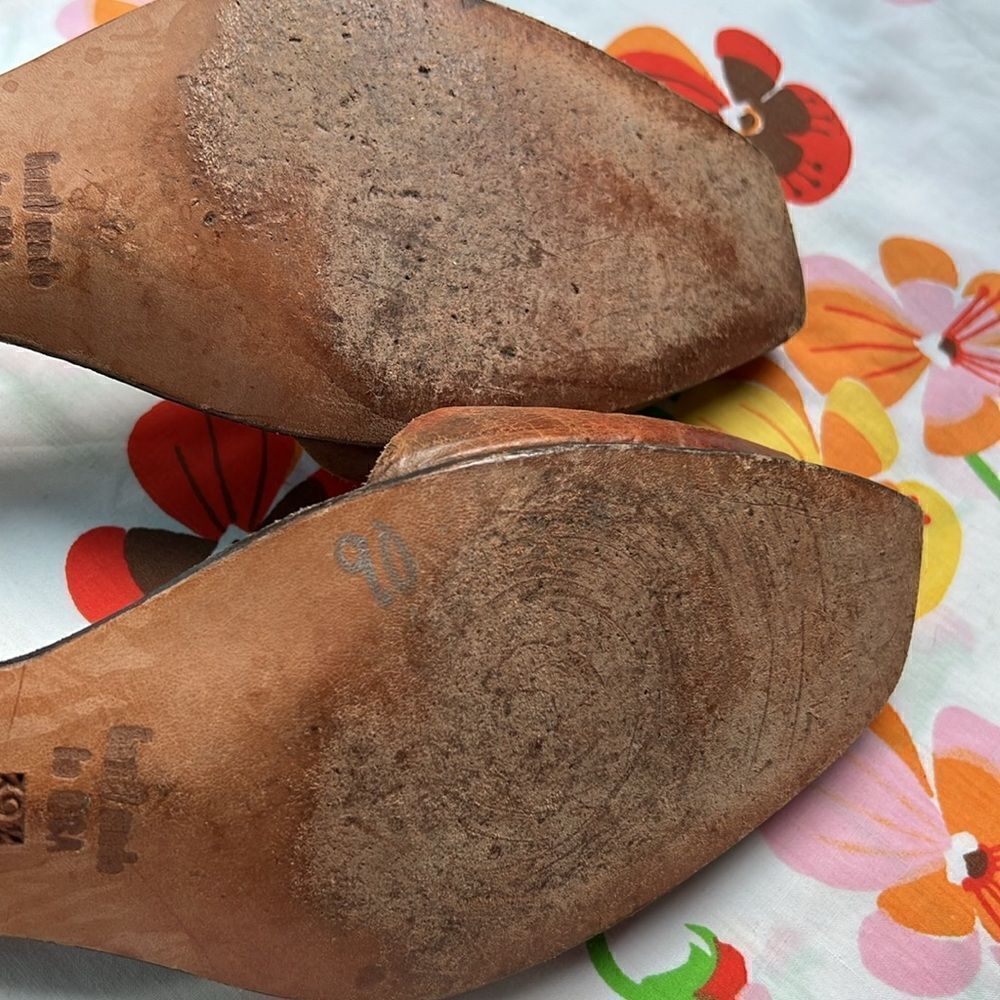 Brown Leather Flats by CYDWOQ vintage - Picture 8 of 12